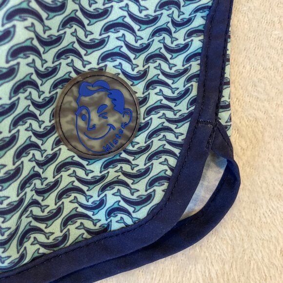 Mister Mr Swim Men's Lined Swim Trunks Bathing Suit Dolphins Size XL EUC - Picture 5 of 11